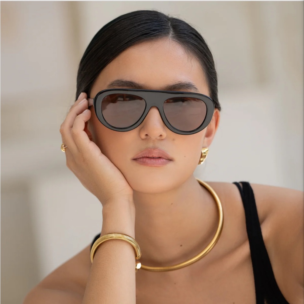 Freyrs Jetsetter Sunglasses in Black Unisex